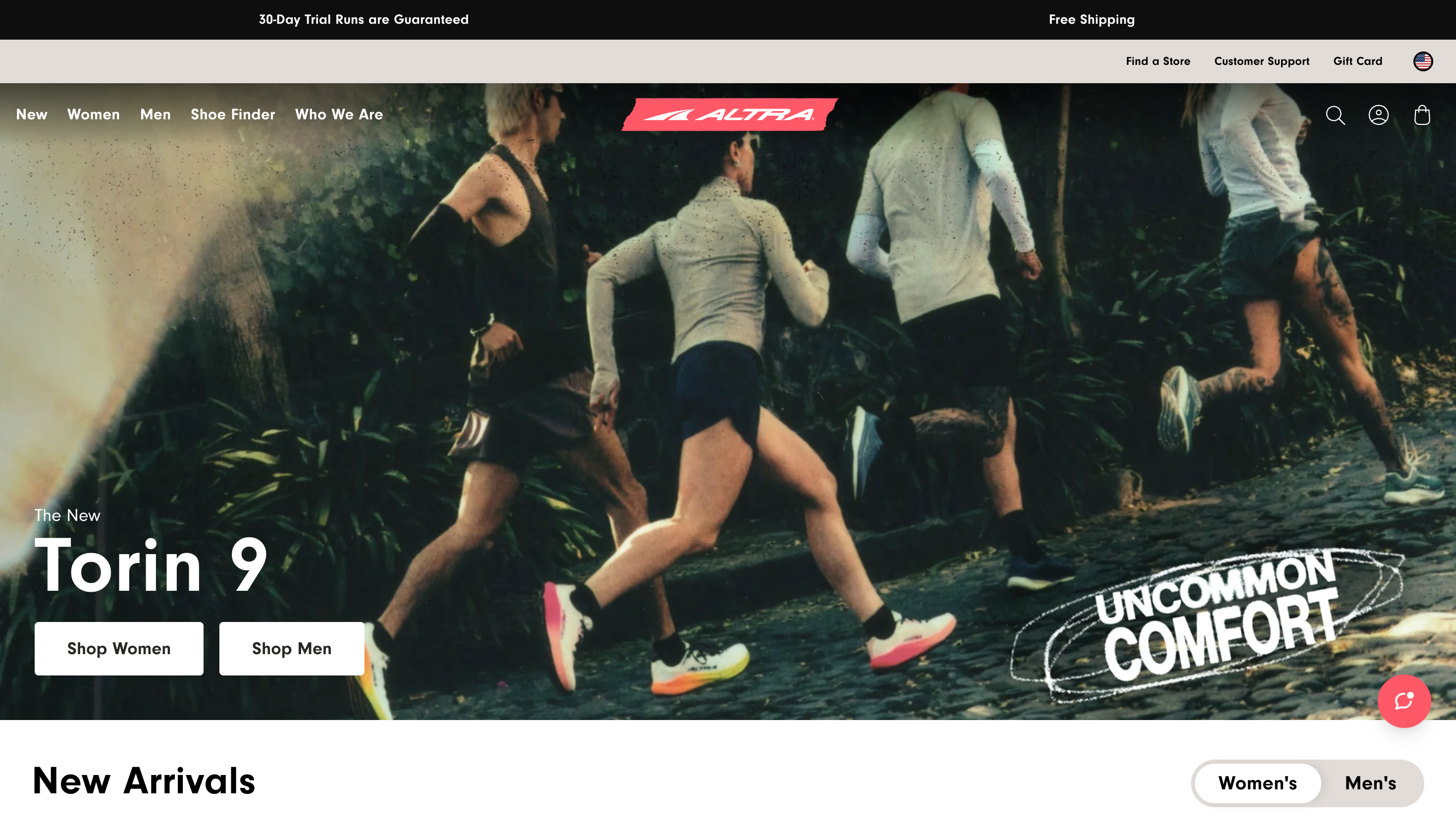 Altra Running Storefront Ecosystem